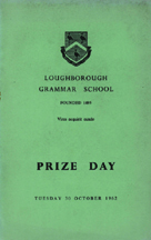 1962 Prize Day
