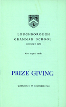 1963 Prize Giving