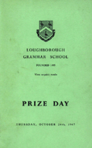 1967 Prize Day