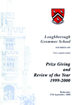 1999-2000 Prize Giving & Review of the Year