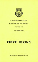 1974 Prize Giving