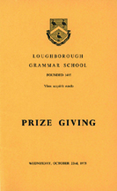 1975 Prize Giving