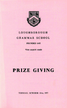 1977 Prize Giving