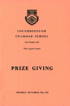 1983 Prize Giving