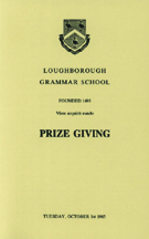 1985 Prize Giving