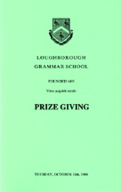 1988 Prize Giving