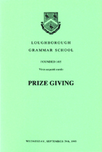 1993 Prize Giving