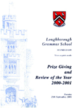 2000-2001 Prize Giving & Review of the Year