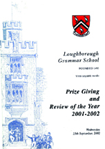 2001-2002 Prize Giving & Review of the Year