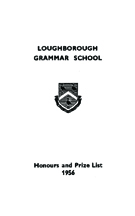 1956 Honours & Prize List