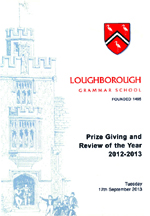 2012-2013 Prize Giving & Review of the Year