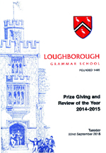 2014-2015 Prize Giving & Review of the Year