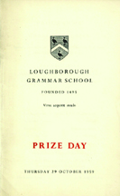 1959 Prize Day